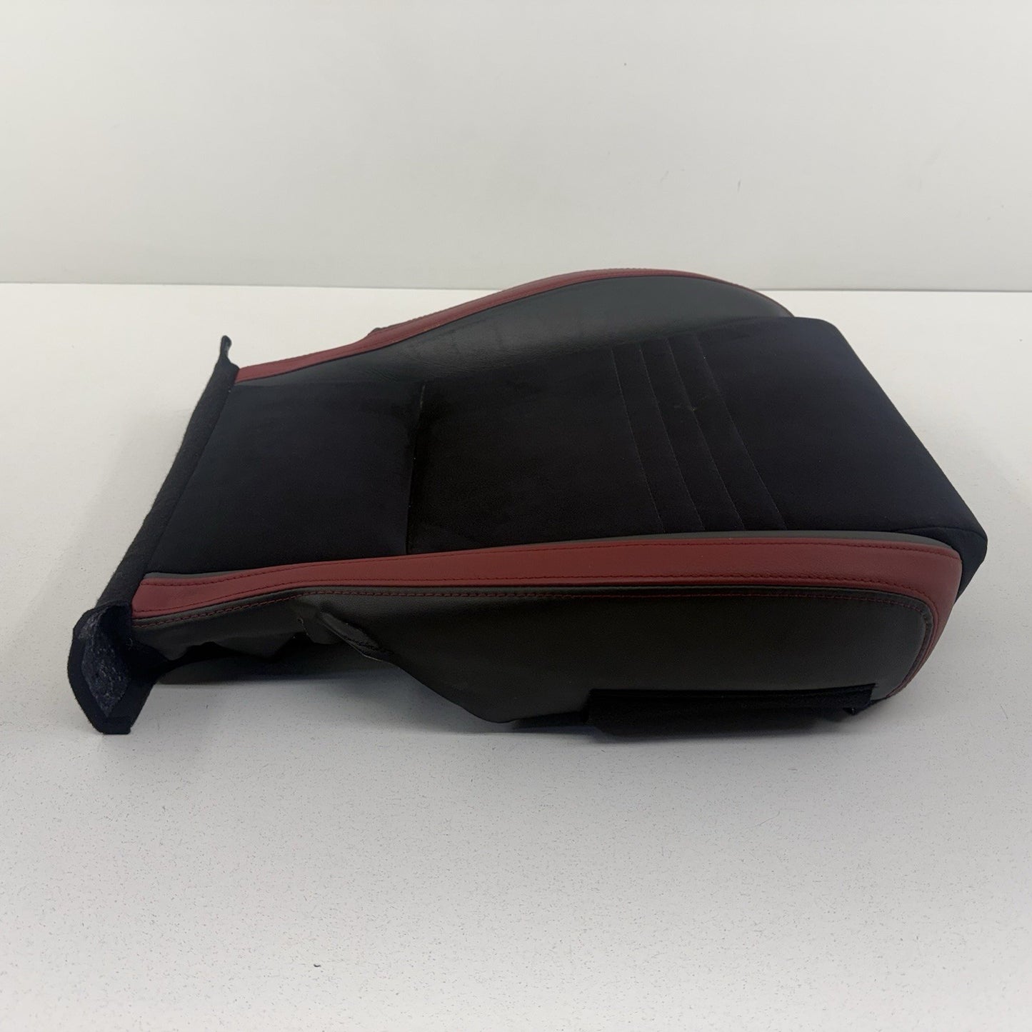 18-21 Subaru WRX STI Recaro Driver Left Front Lower Seat Cushion Black Red OEM
