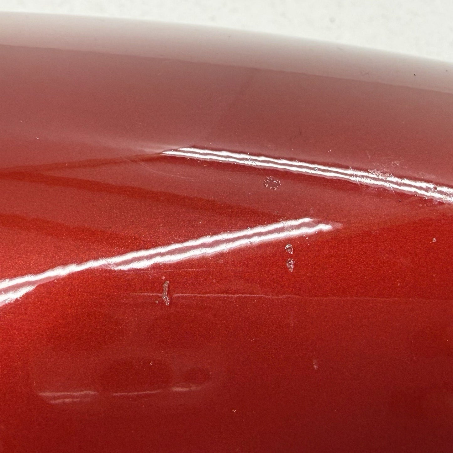 25-26 Toyota Camry Driver Left Door Mirror Side View Blind Spot Red OEM
