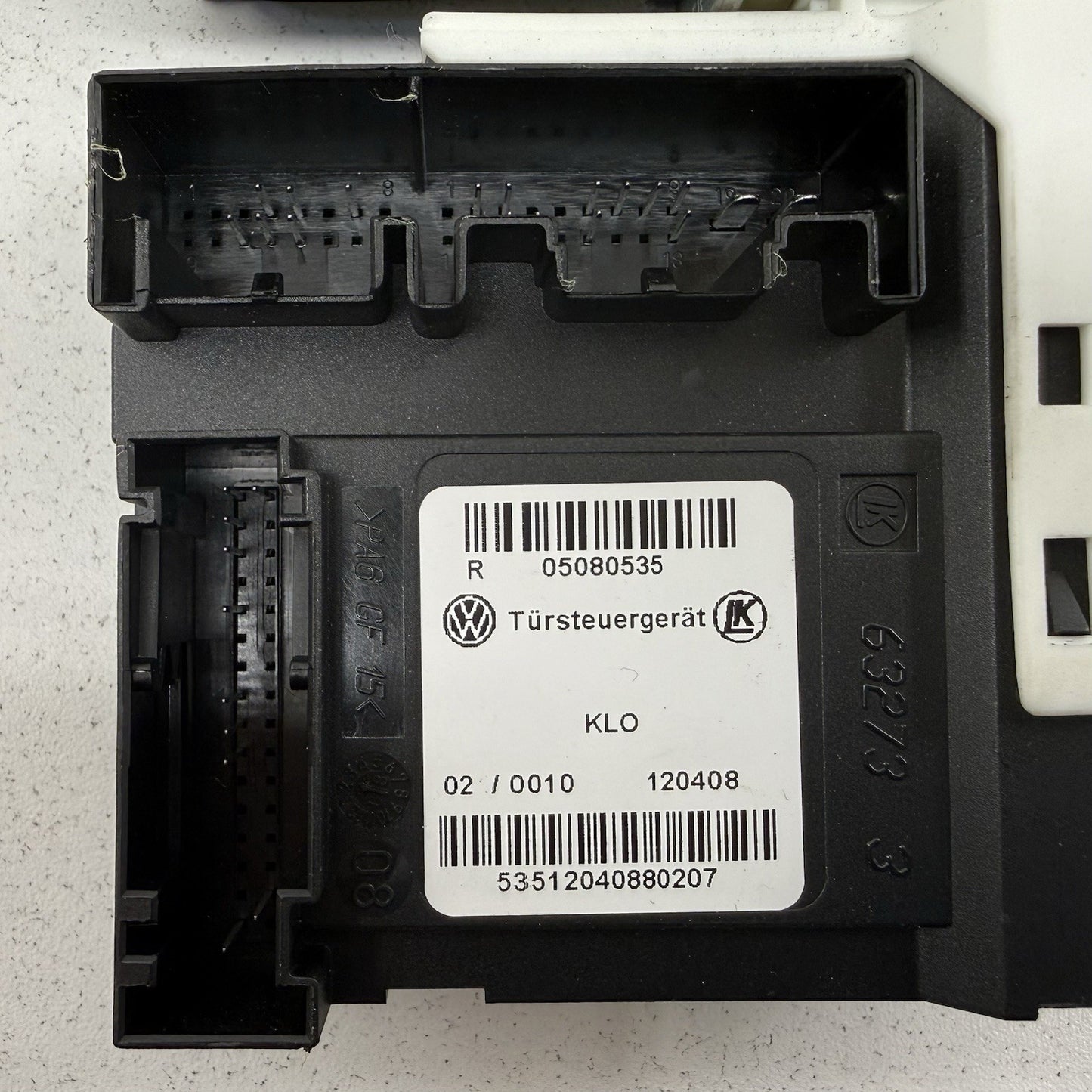 08-15 Audi TT Roadster Passenger Right Window Regulator Motor 8J7959802E OEM