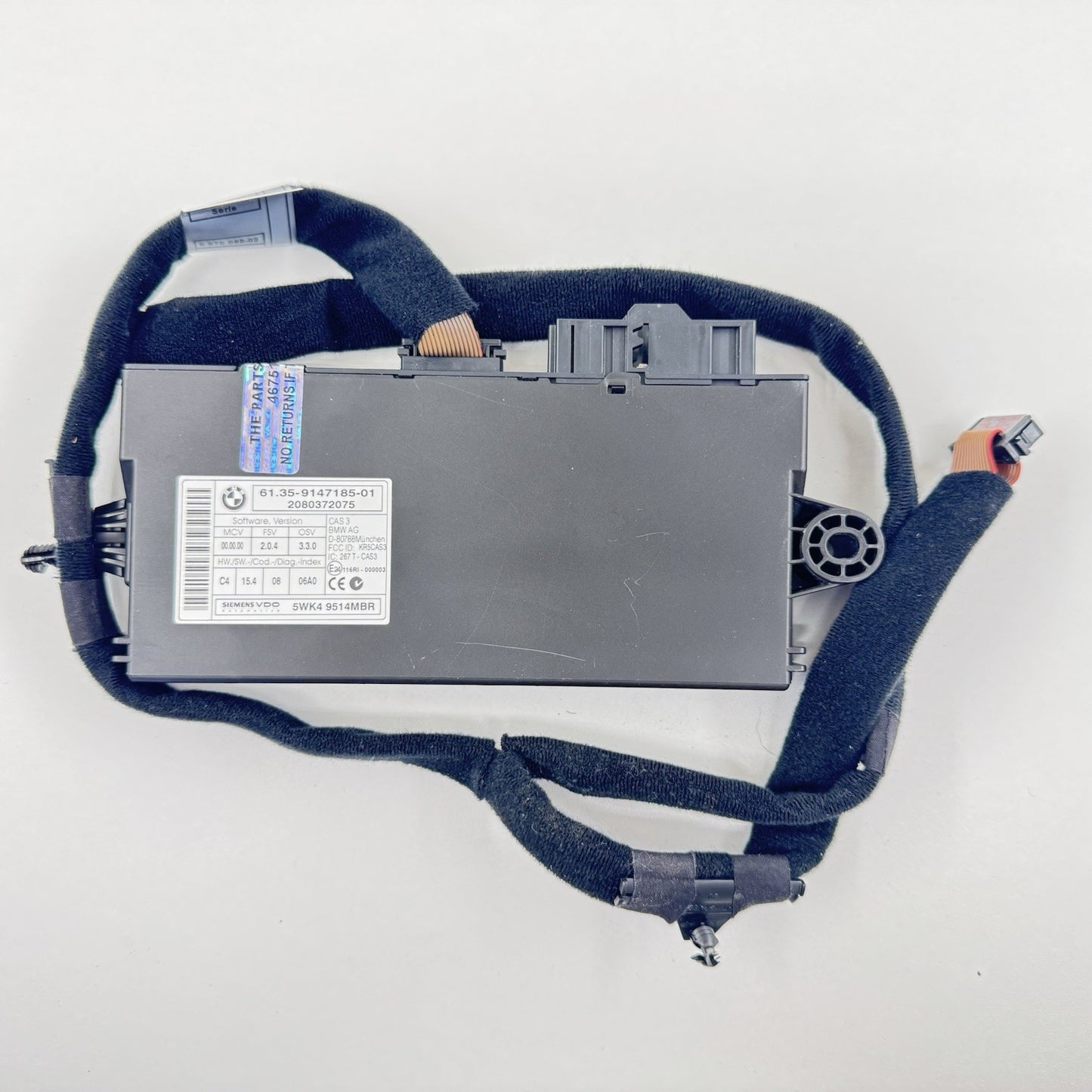 06-10 BMW M6 E63 E64 ECU Engine Control Module Car Access System W/ Key Set OEM