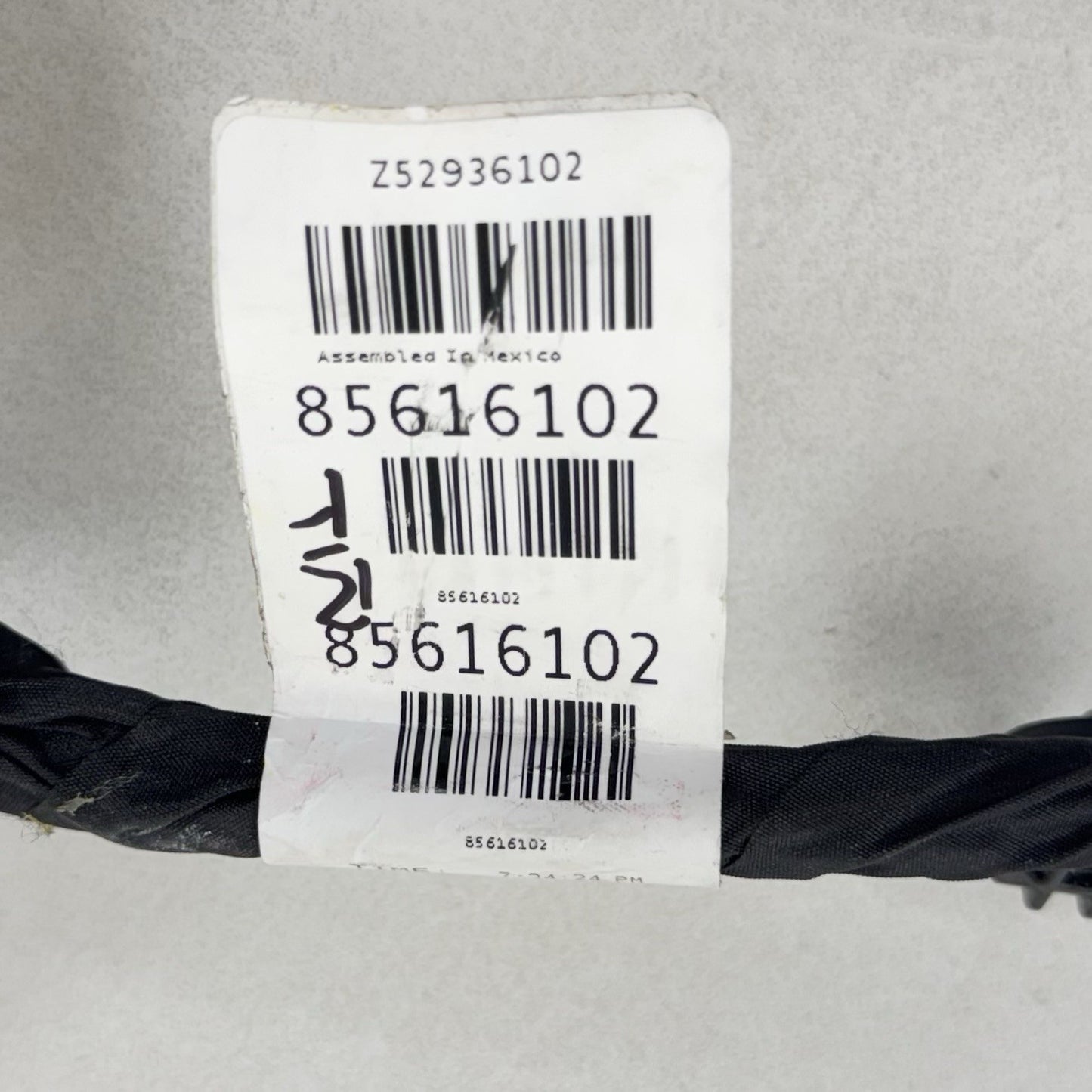 22-24 CADILLAC CT5 V BLACKWING RIGHT FRONT DOOR WIRING WIRE HARNESS 85616102 OEM