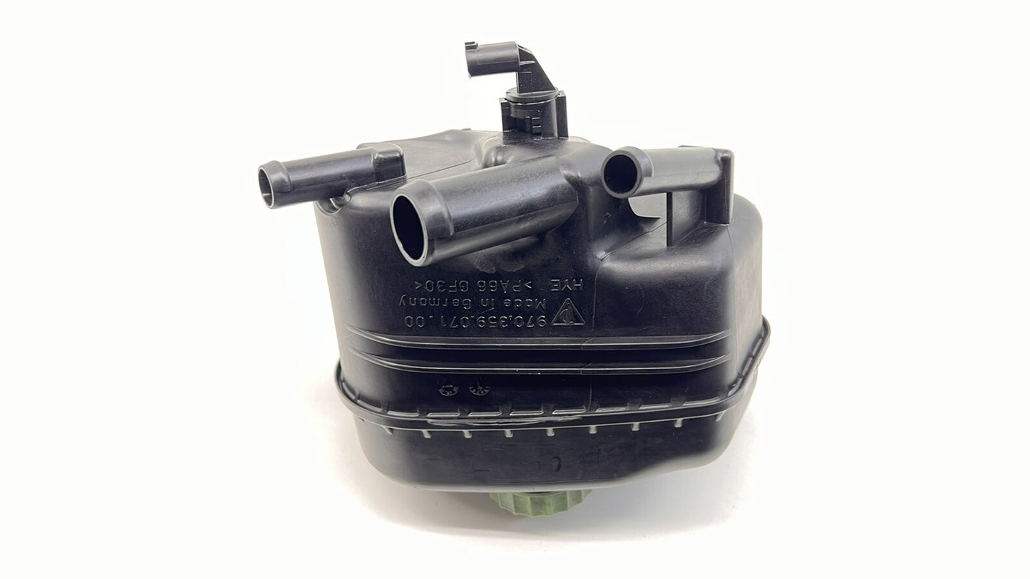 10-13 PORSCHE PANAMERA POWER STEERING FLUID BOTTLE RESERVOIR TANK OEM