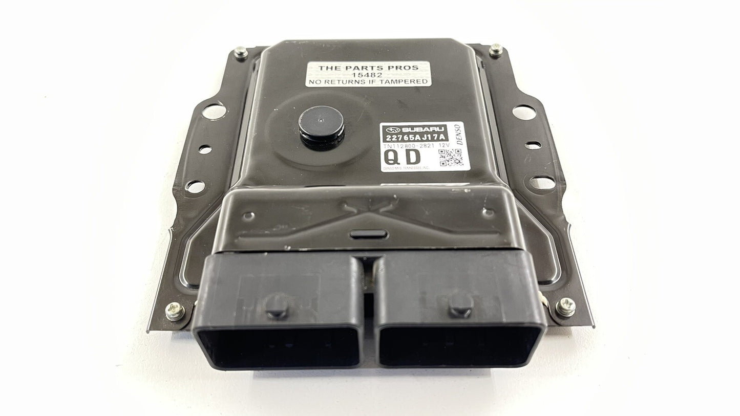 2016 SUBARU LEGACY OUTBACK ECU ENGINE CONTROL MODULE 22765AJ17A OEM