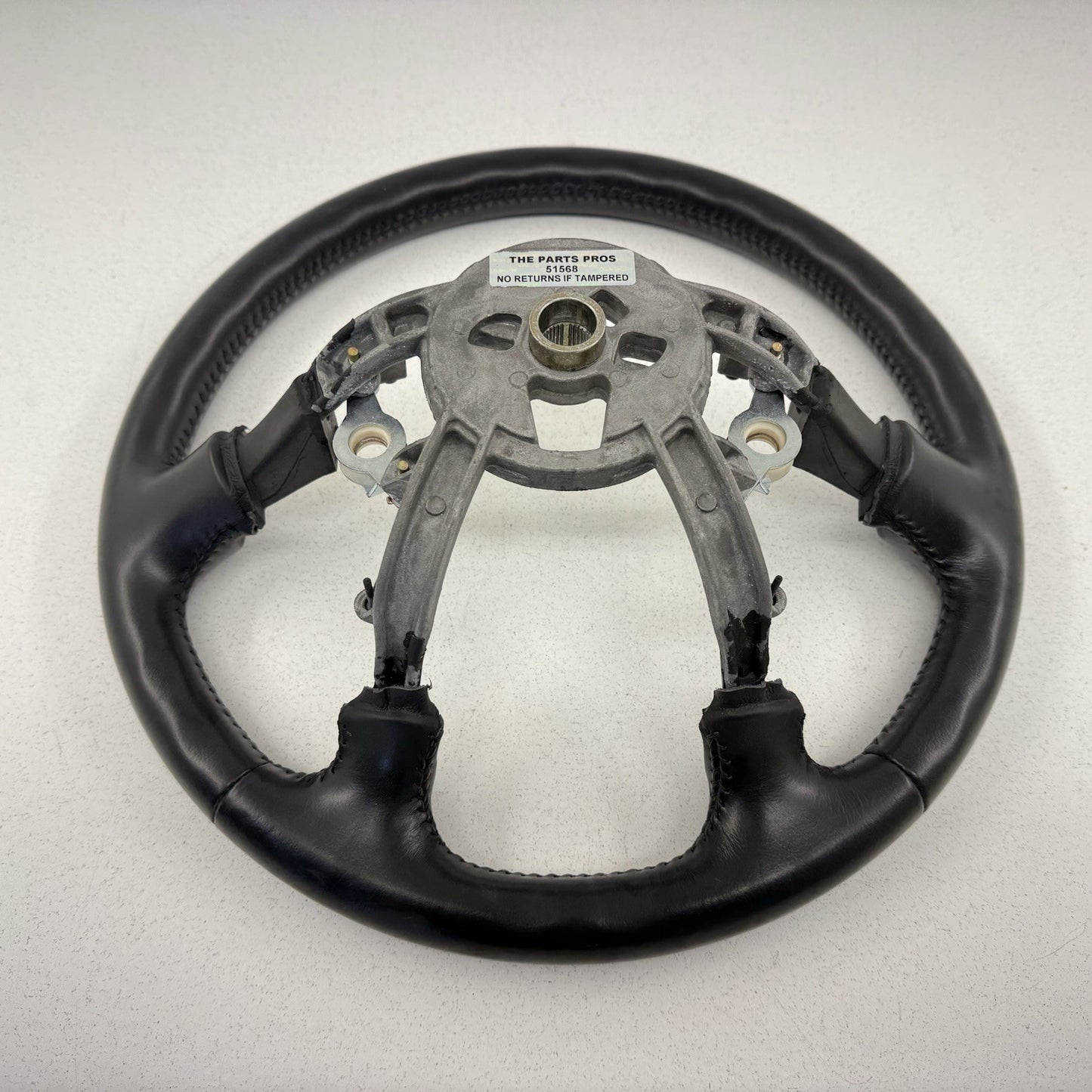 97-04 Chevrolet Corvette C5 Z06 Steering Wheel Leather Black OEM