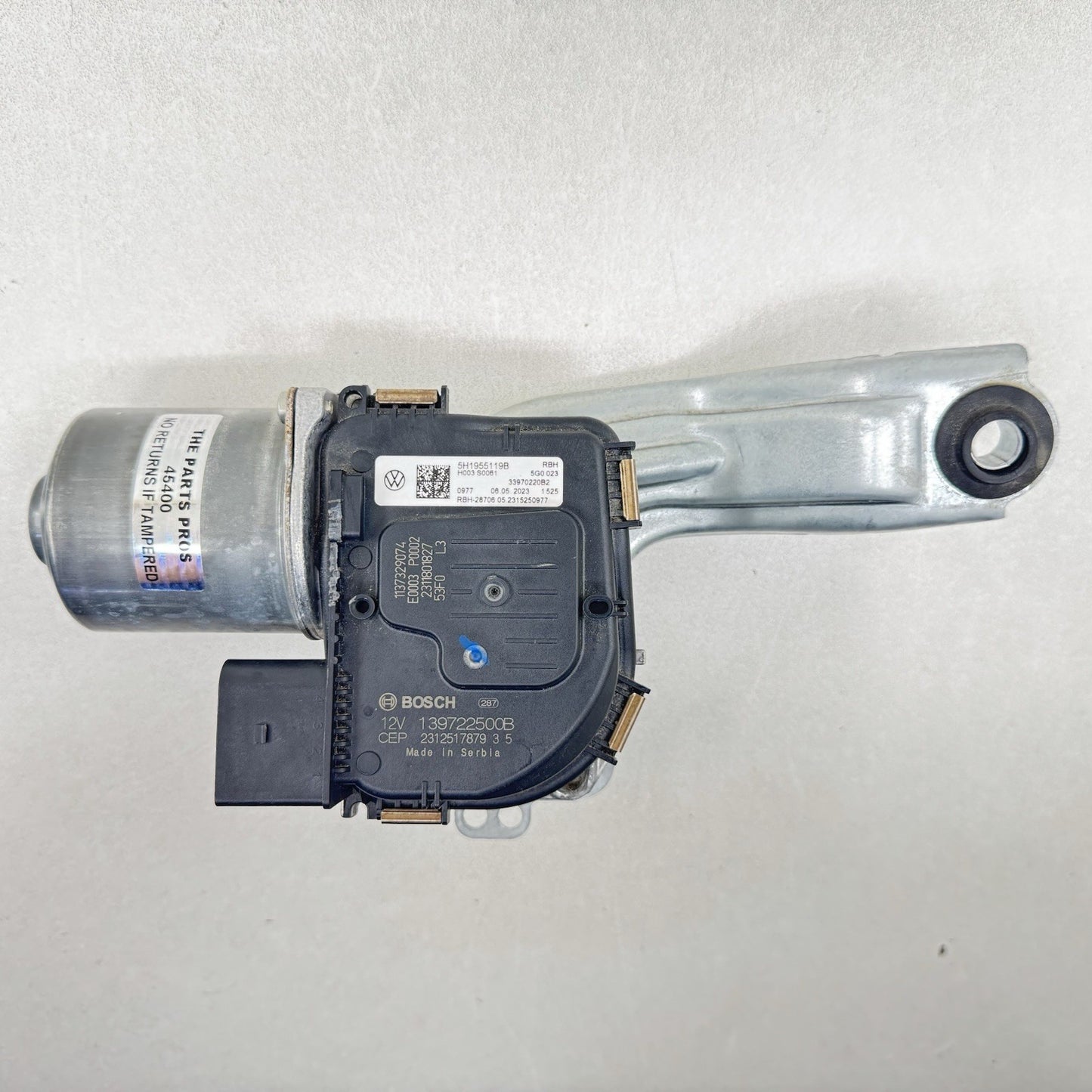 22-25 VOLKSWAGEN GOLF R MK8 FRONT WINDSHIELD WIPER MOTOR 5H1955119B OEM