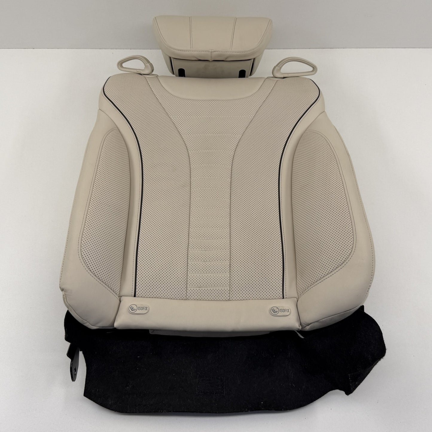 2014-2017 Mercedes-Benz S550 W222 Left Rear Power Seat Upper Cushion Beige OEM
