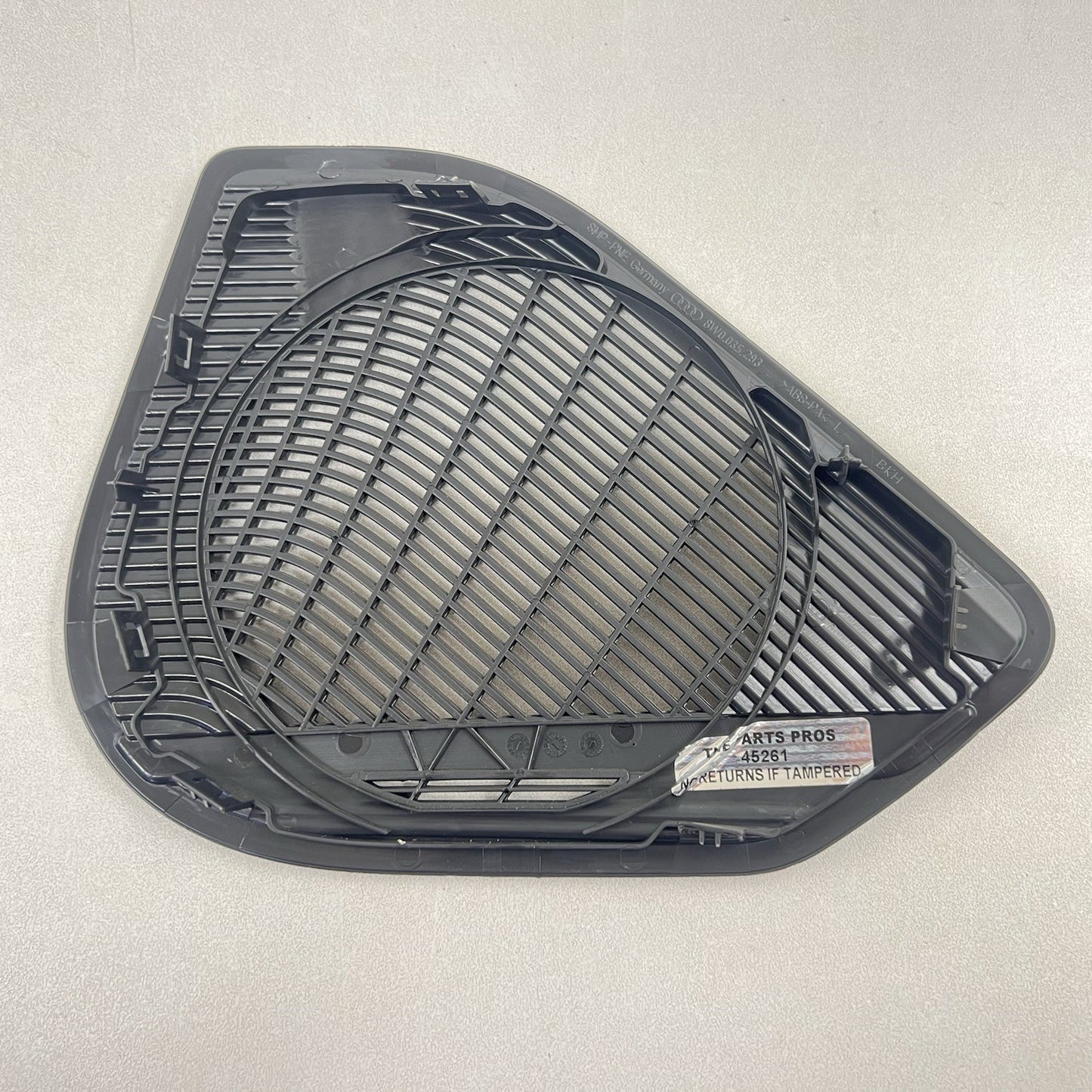 17-24 AUDI A4 S4 LEFT REAR DOOR PANEL SPEAKER COVER TRIM BANG & OLUFSEN OEM