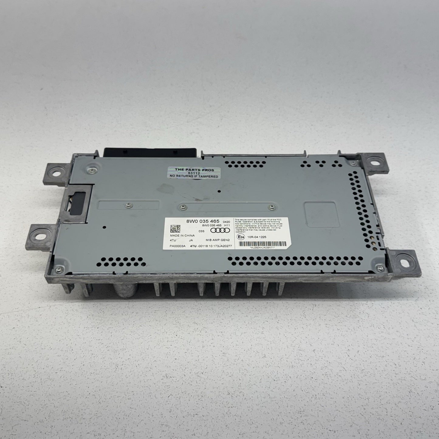 17-19 Audi A4 A5 S4 S5 RS5 B&O Radio Audio Sound Amplifier Amp 8W0035465 OEM