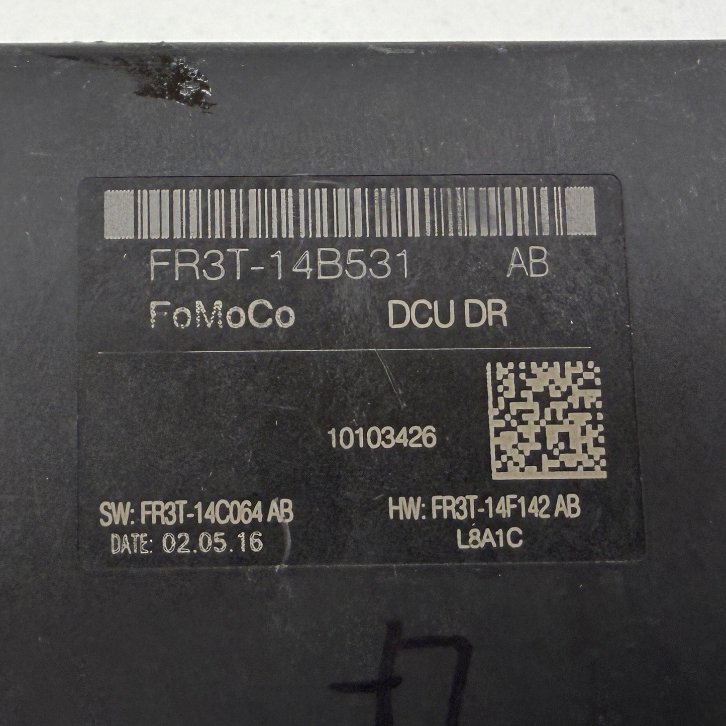 2015-2023 Ford Mustang GT Driver Left Door Control Module FR3T-14B531-AB OEM