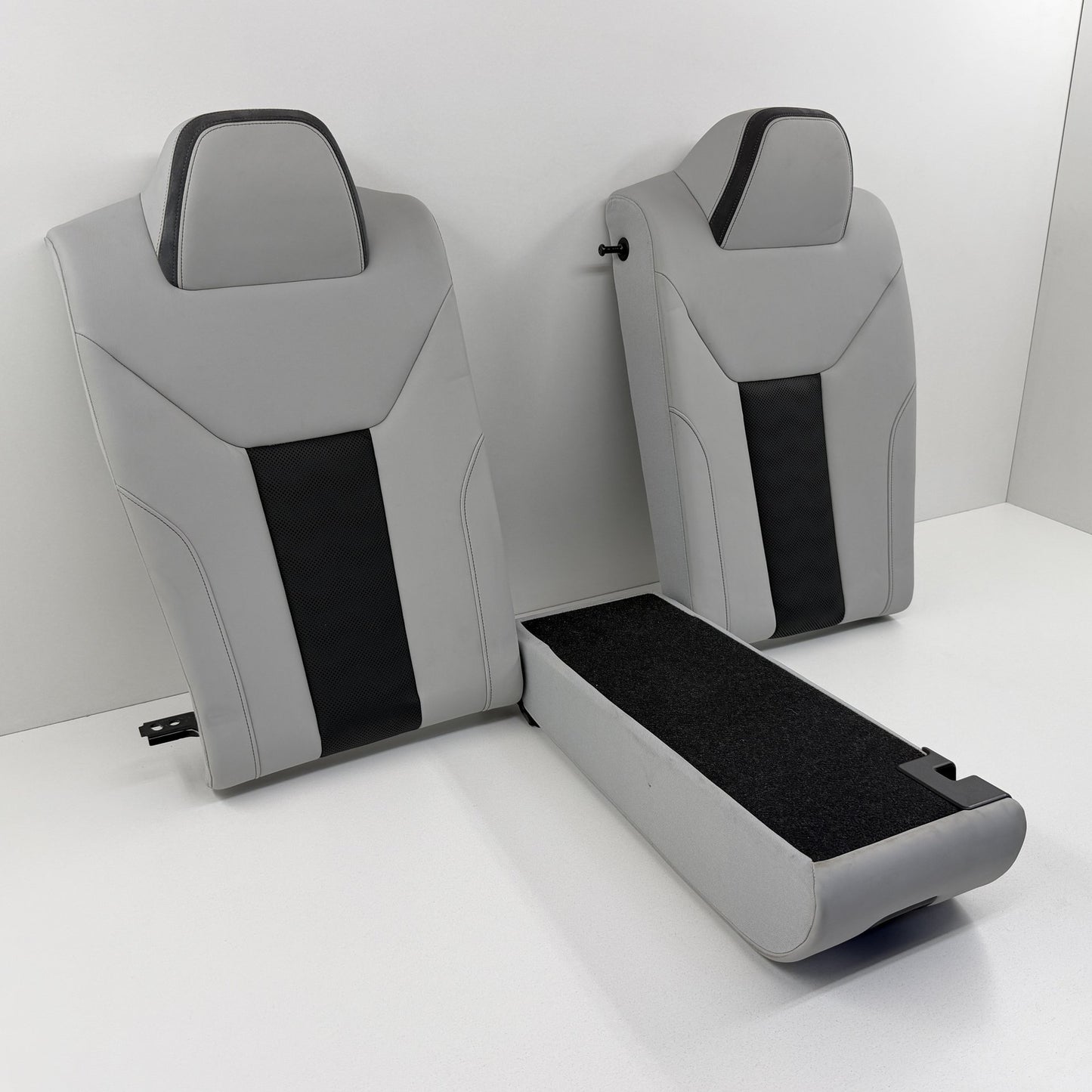 2021-2026 BMW M4 G82 Coupe Rear Seat Set Upper Lower Cushion Silverstone OEM