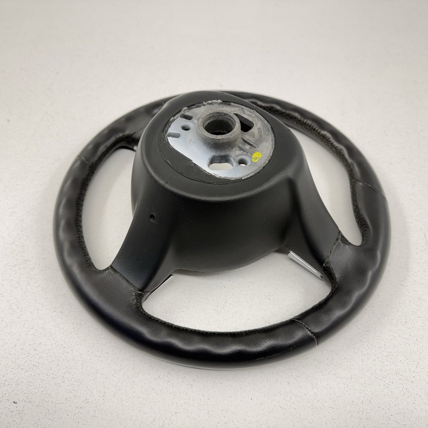 05-08 Porsche 911 997 Manual Sport Driver Steering Wheel 3 Spoke Black OEM