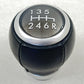 15-21 SUBARU WRX 6 SPEED GEAR SHIFT KNOB LEATHER BLACK OEM