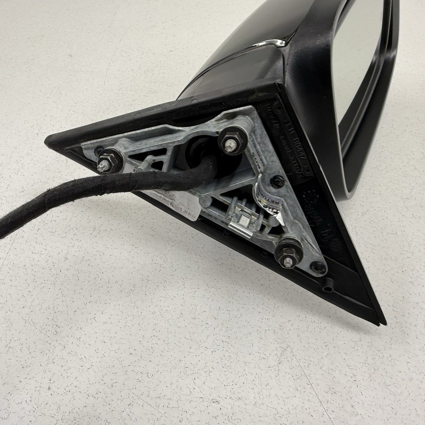 15-20 Dodge Charger Driver Left Door Mirror Side View Blind Spot Black OEM