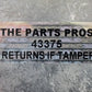 06-10 BMW M6 E63 E64 FUEL PUMP CONTROL MODULE 7834159 OEM