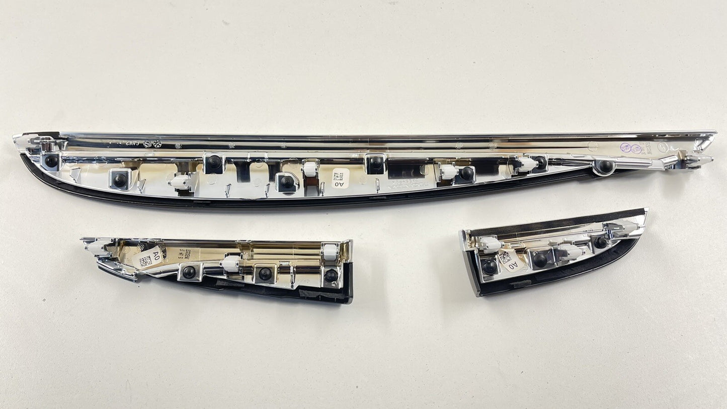 14-20 ACURA MDX FRONT DASH BOARD TRIM PANEL BEZEL MOULDING MOLDING SET OEM