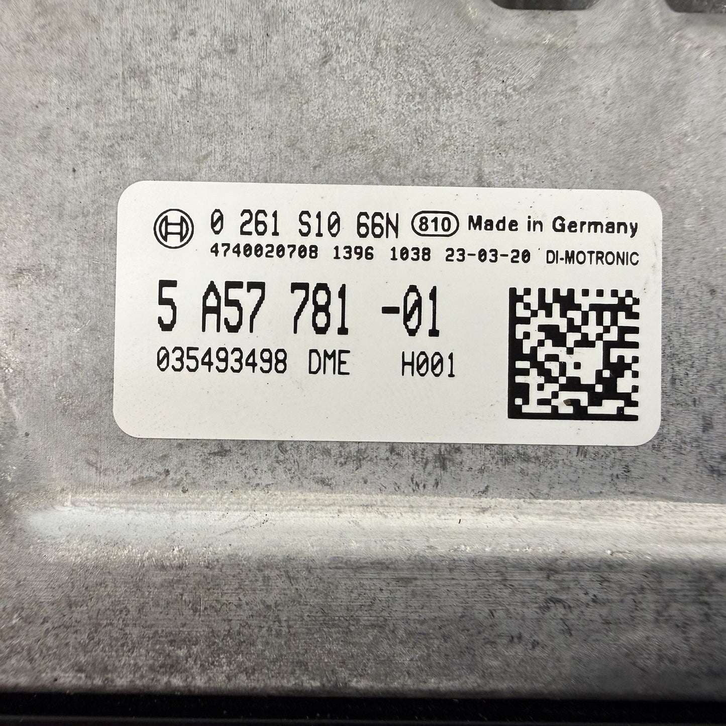 22-24 BMW G01 X3 XDrive 2.0L B46 Engine Control Module Unit ECM ECU 5A57781 OEM