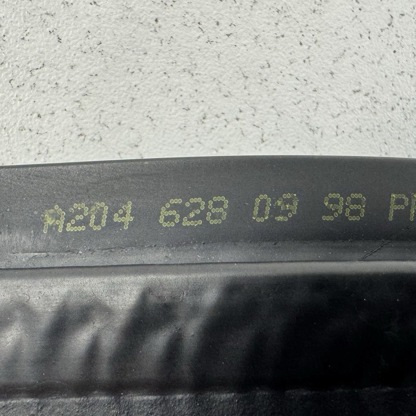 08-14 Mercedes W204 C250 Under Hood Engine Bay Weatherstrip Rubber Seal Set OEM