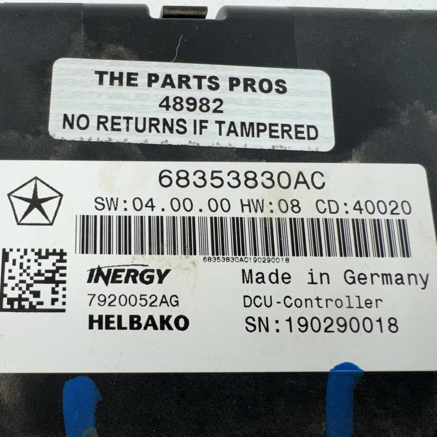 19-24 Ram 2500 3500 Diesel Exhaust Fluid Module W/ DEF System Wiring Harness OEM