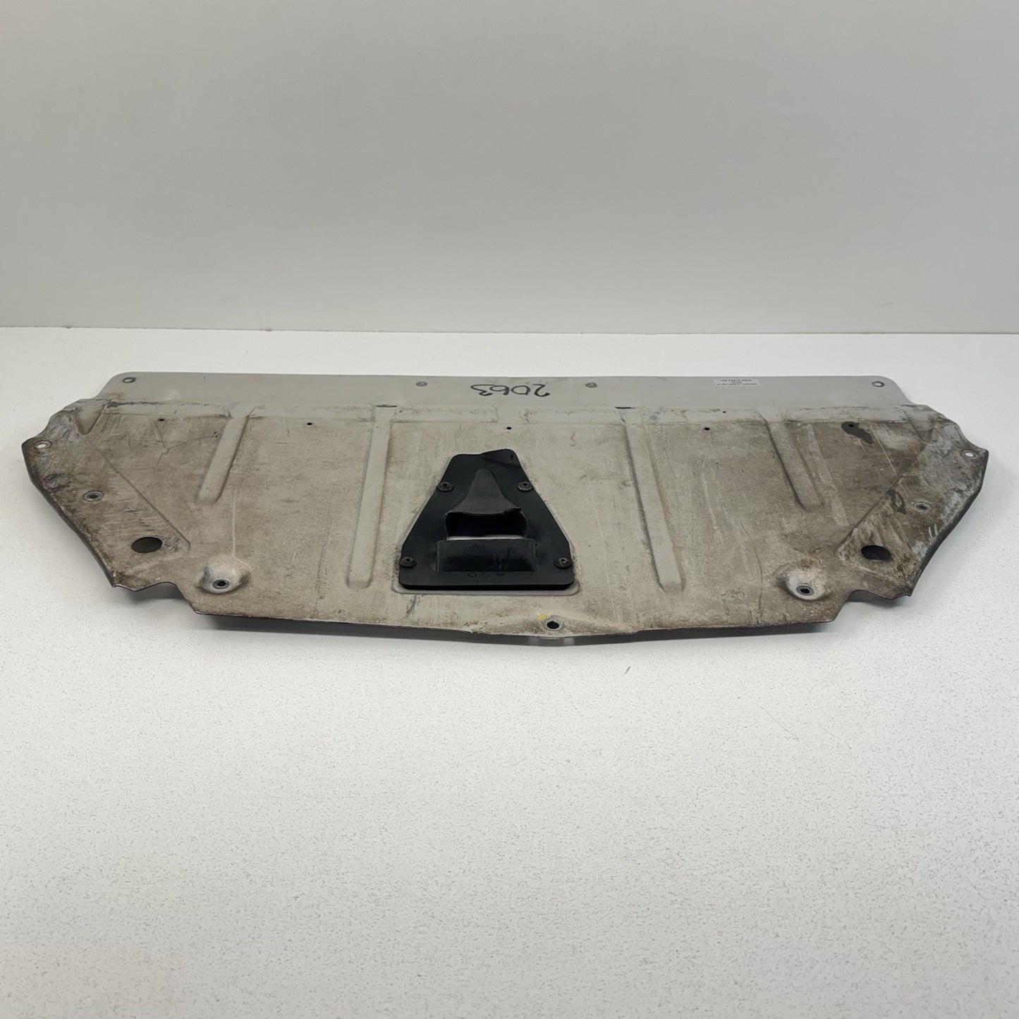 08-15 Audi TT Rear Underbody Belly Pan Sound Dampening 8J7825238 OEM