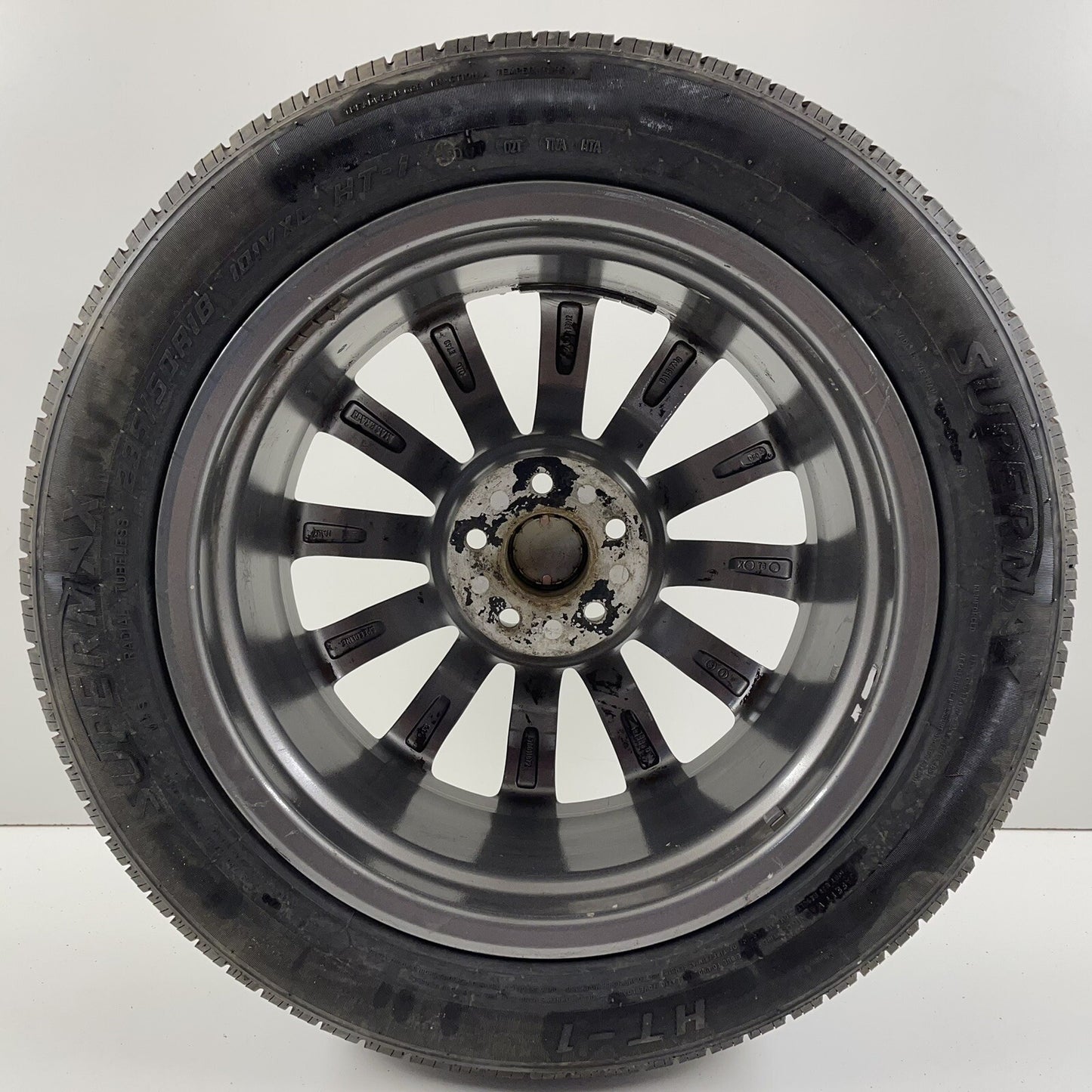 14-22 MASERATI GHIBLI FRONT WHEEL RIM W/ TIRE 18x7.5 +43 OFFSET 670011872 OEM