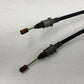 97-04 Chevrolet Corvette C5 Rear Emergency Parking Brake Cable Pair OEM