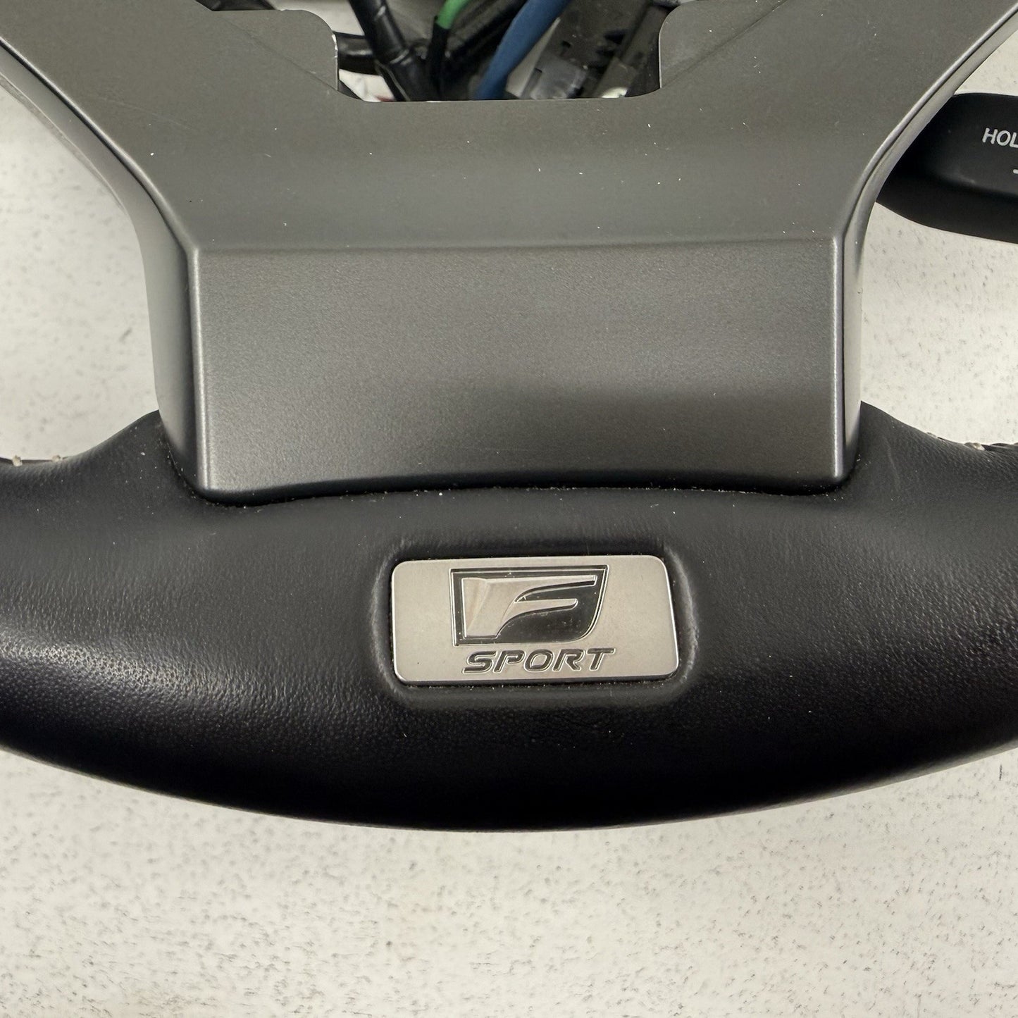 22-25 Lexus IS500 F Sport Heated Steering Wheel W/ Paddle Shifters Black OEM