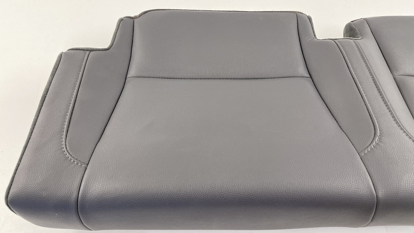 17-20 ACURA MDX REAR 3RD ROW LOWER SEAT CUSHION COVER LEATHER BLACK OEM