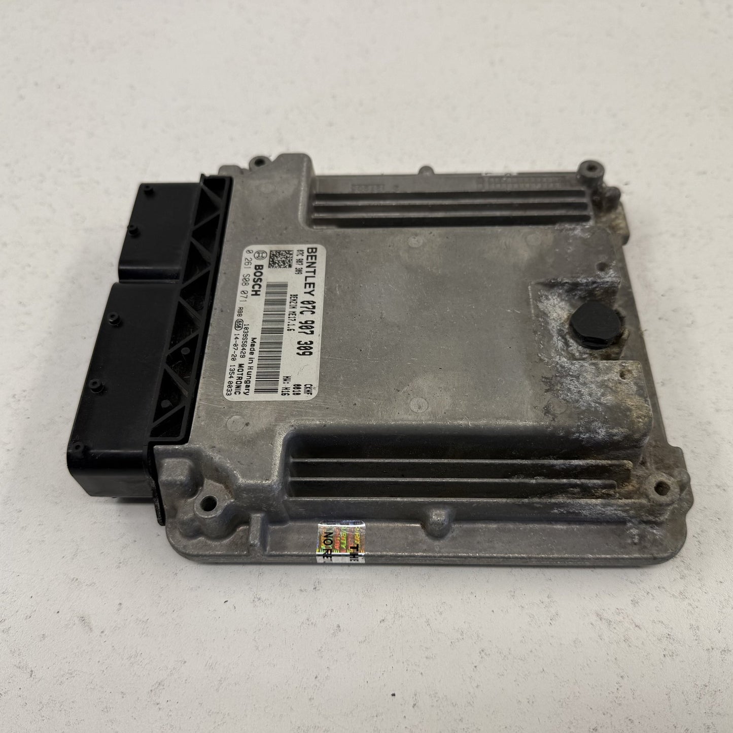 2014-2018 Bentley Flying Spur W12 Engine Control Module ECU Pair 07C907309 OEM