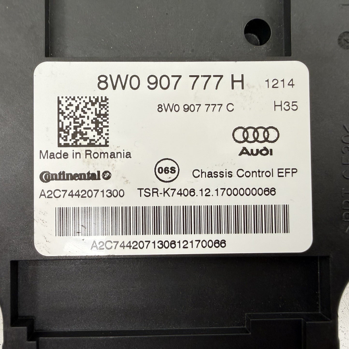 18-25 Audi A4 A5 S4 S5 RS5 Active Suspension Control Module 8W0907777H OEM