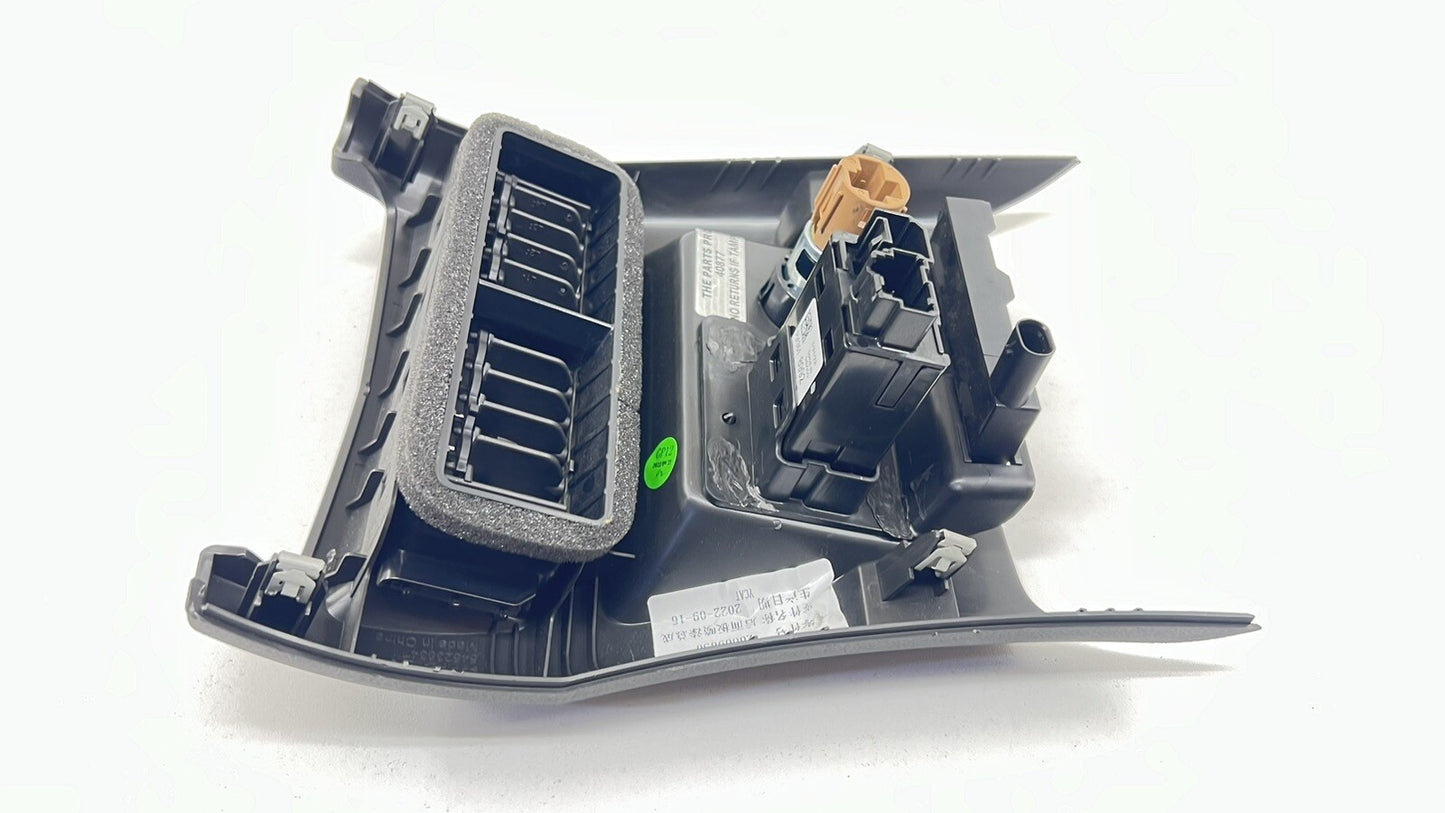 22-24 CADILLAC CT4 V BLACKWING REAR CENTER CONSOLE AIR VENT GRILLE COVER OEM