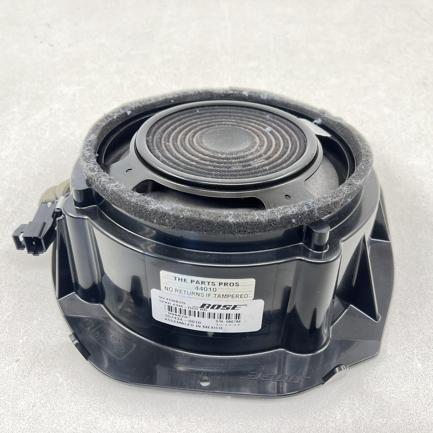 14-17 CHEVY SS SEDAN REAR DECK BOSE SUBWOOFER SUB WOOFER SPEAKER PAIR OEM
