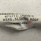 24-25 Chevrolet Silverado 2500 3500 Sunroof Sun Roof Glass Motor 85014622 OEM