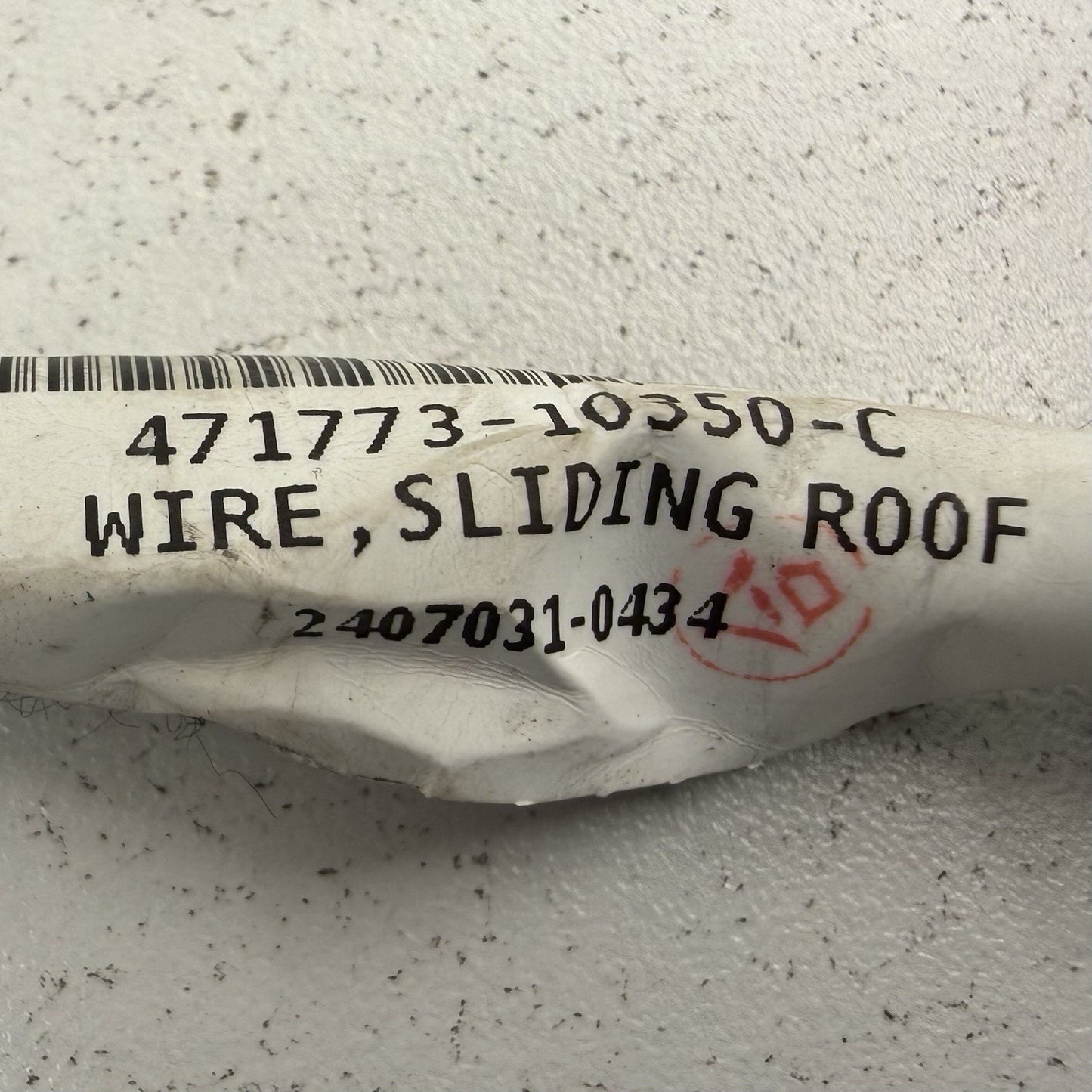 24-25 Chevrolet Silverado 2500 3500 Sunroof Sun Roof Glass Motor 85014622 OEM