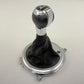 08-15 Audi TT Center Console Gear Shifter Selector Trim Boot Knob 8J1713463 OEM