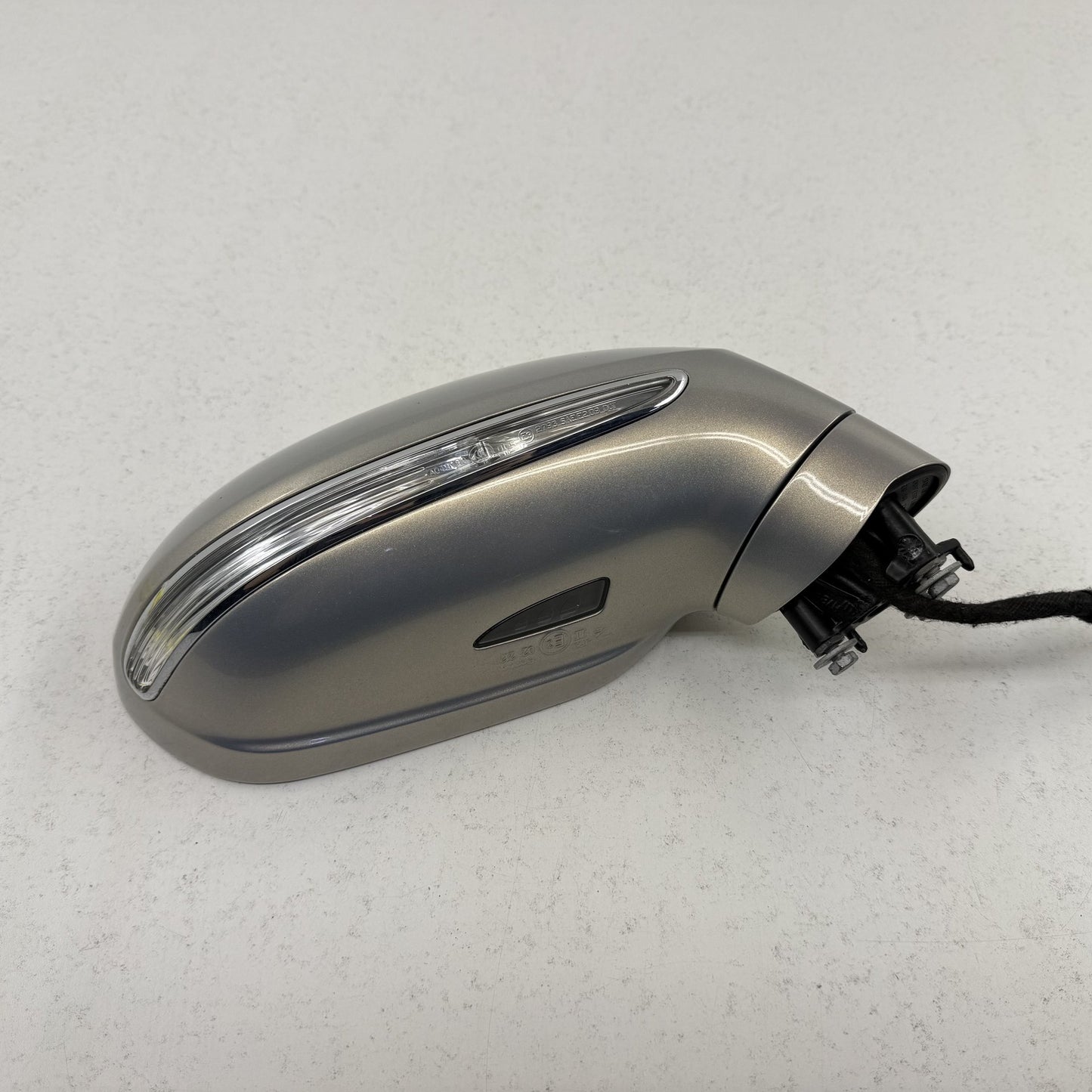 2014-2018 Bentley Flying Spur Right Front Door Mirror Side View Silver OEM