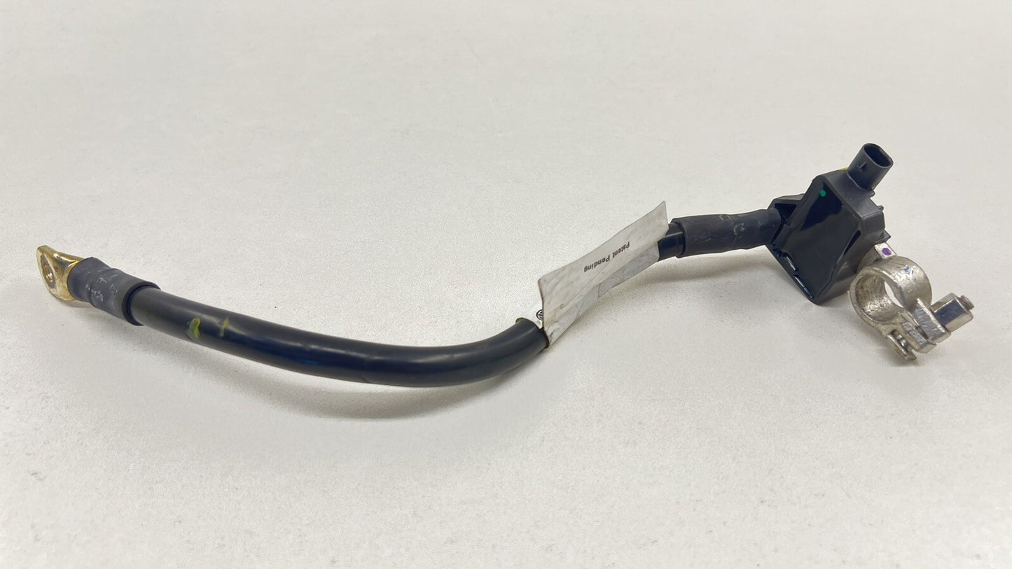 13-18 BENTLEY FLYING SPUR NEGATIVE GROUND BATTERY TERMINAL END LINK WIRE OEM