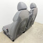08-15 Audi TT Front Bucket Recaro Power Seat Pair Leather Suede OEM