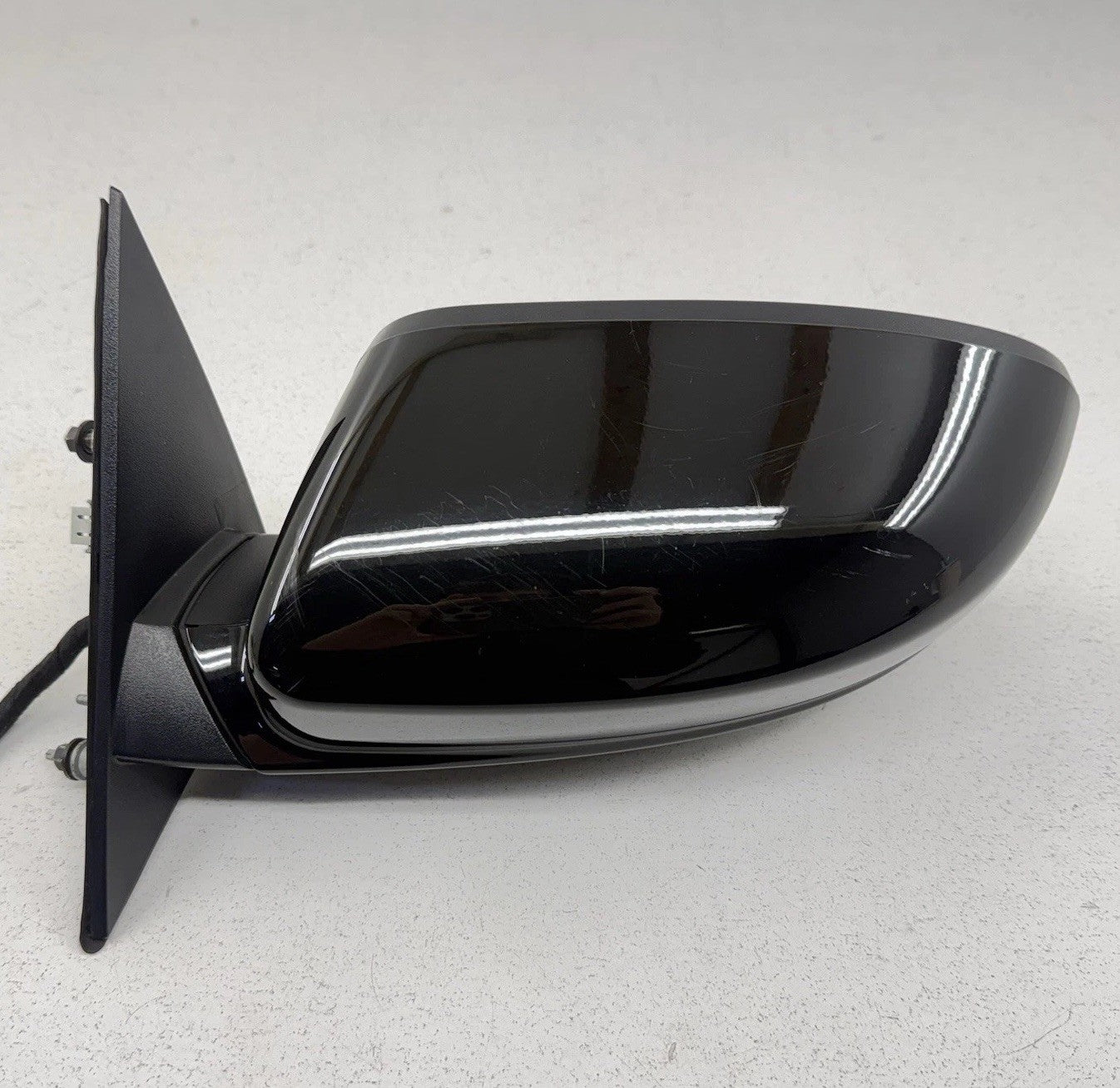 15-20 Dodge Charger Driver Left Door Mirror Side View Blind Spot Black OEM