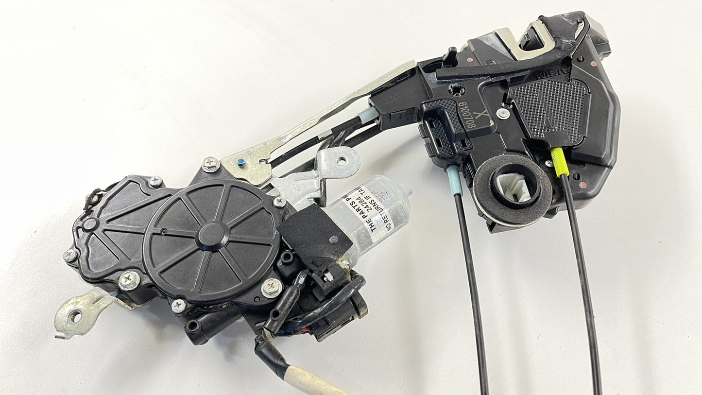 07-17 LEXUS LS460 DRIVER LEFT REAR DOOR LOCK LATCH RELEASE ACTUATOR OEM