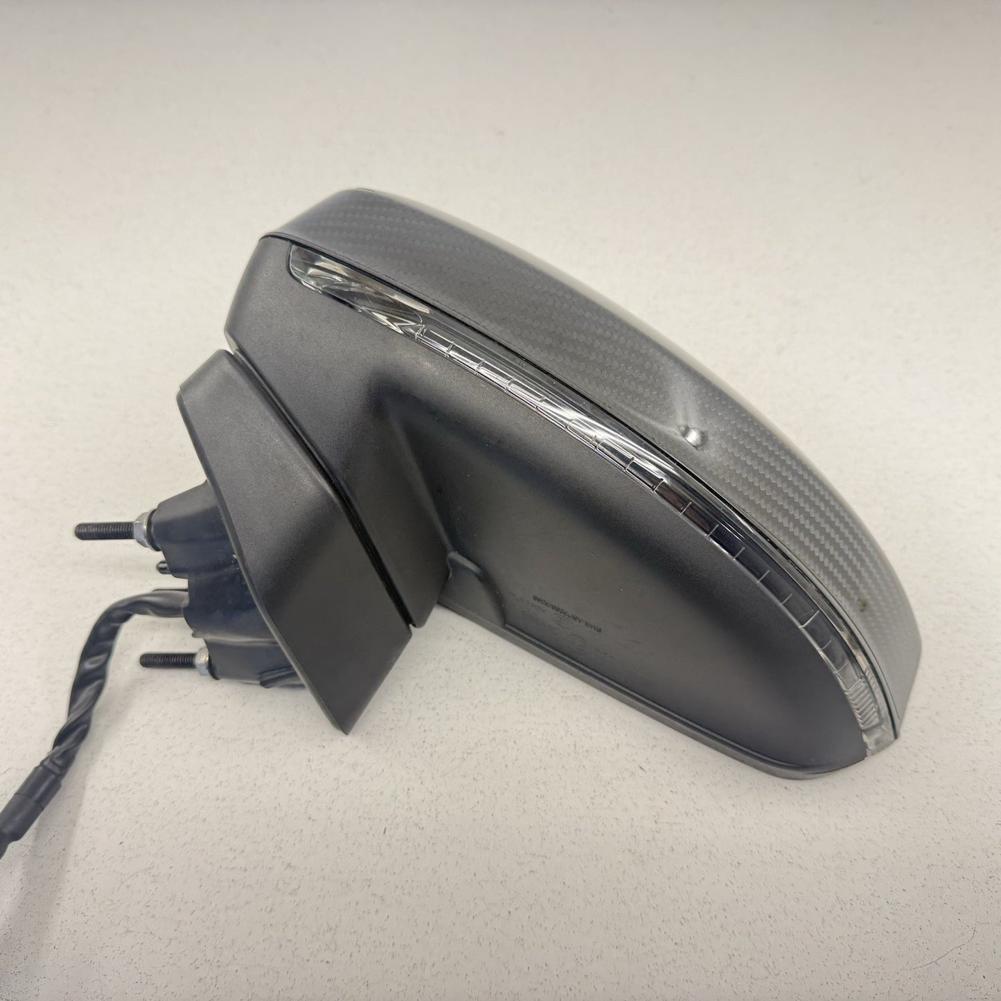 17-23 Audi R8 Carbon Fiber Door Mirror Pair Left & Right Genuine OEM