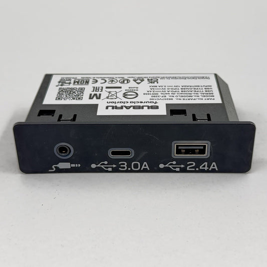24-25 Subaru WRX Auxiliary Aux USB Jack Input Port Module 86257VC100 OEM