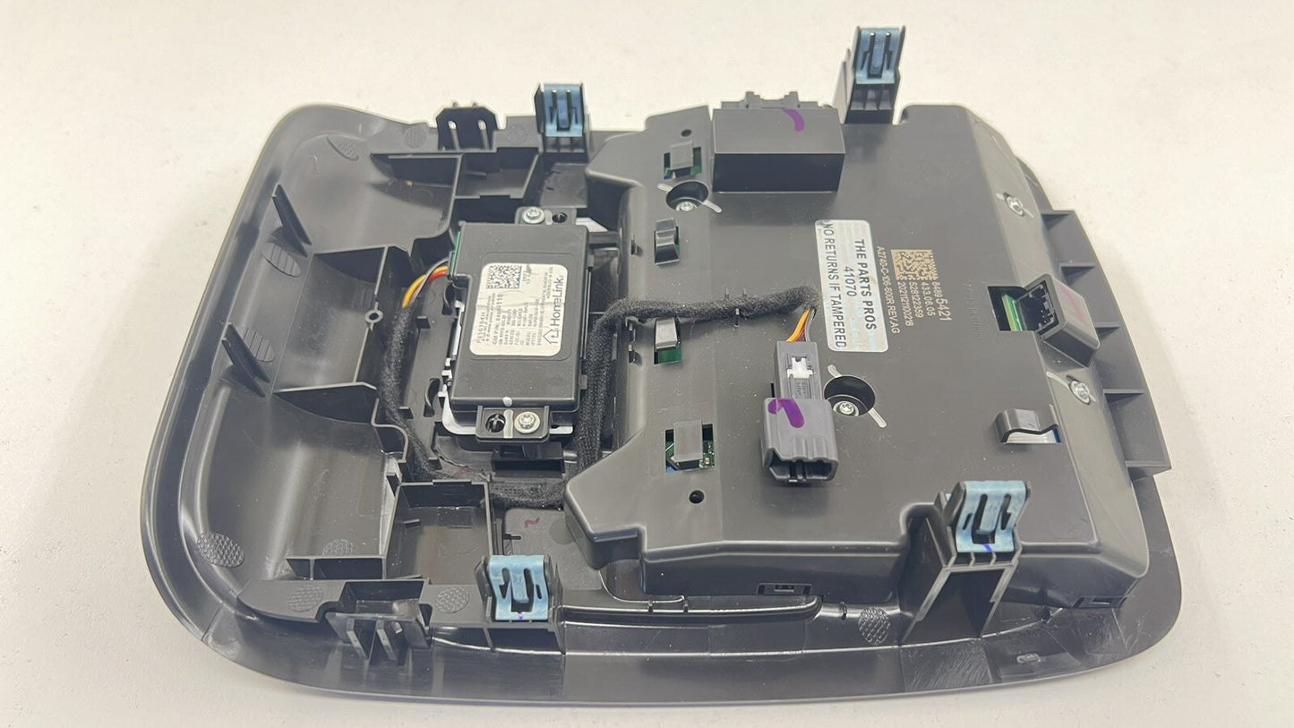 20-24 CADILLAC CT4 FRONT OVERHEAD CONSOLE LIGHT LAMP CONTROL PANEL DOME OEM
