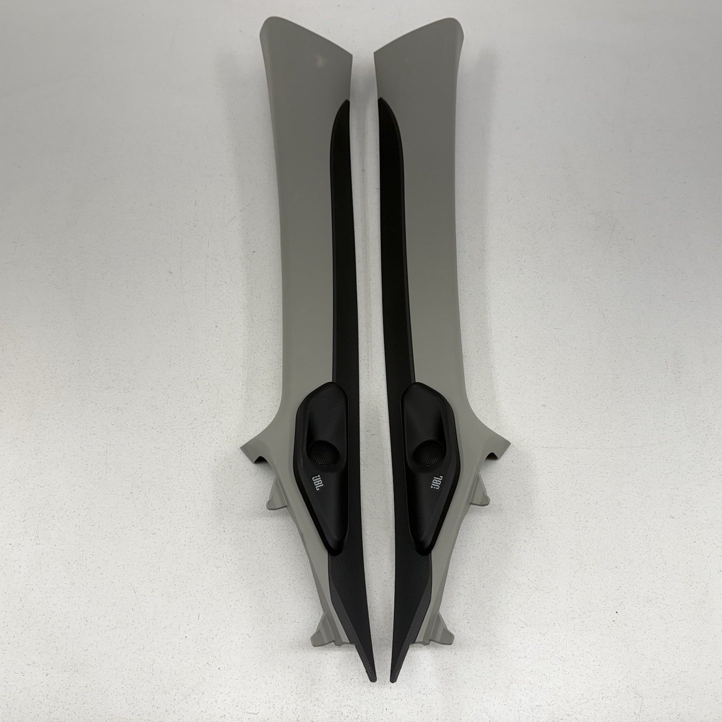 23-26 Toyota Prius Front A Pillar Interior Trim Pair Gray With JBL OEM