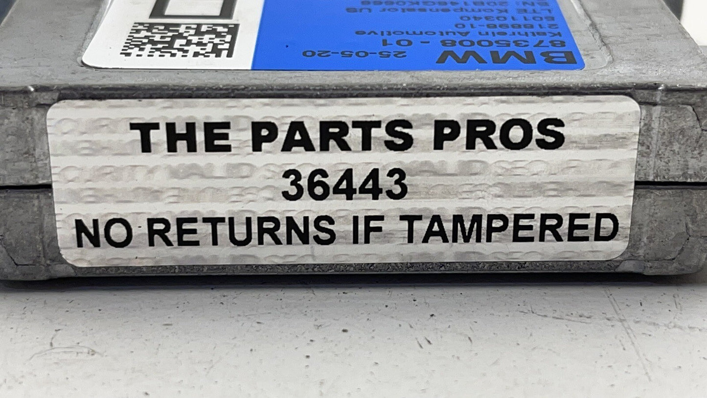 20-23 TOYOTA SUPRA ANTENNA SIGNAL BOOSTER LTE COMPENSATOR MODULE 8735008 OEM