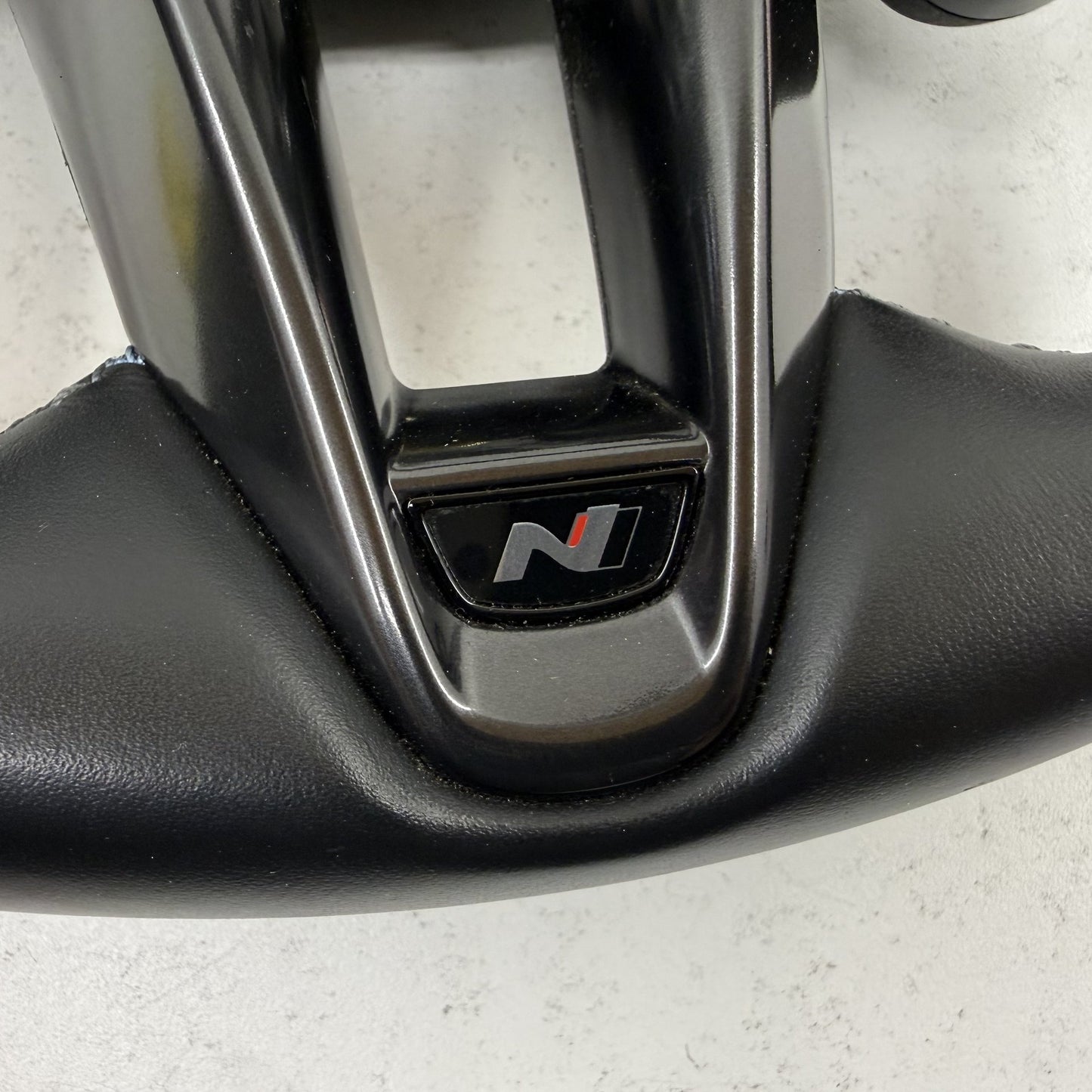 2022-2026 Hyundai Elantra N Manual Transmission Steering Wheel Leather Black OEM