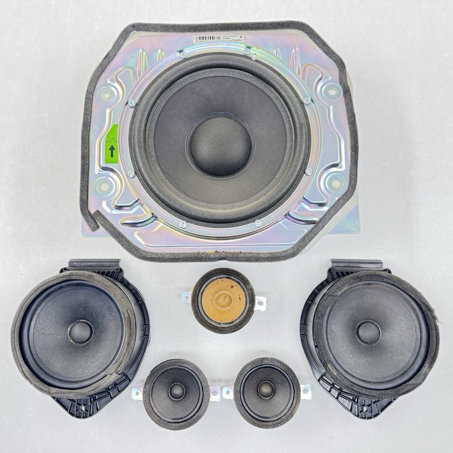12-15 Chevrolet Camaro ZL1 Left And Right Boston Door Tweeter Speaker Set OEM