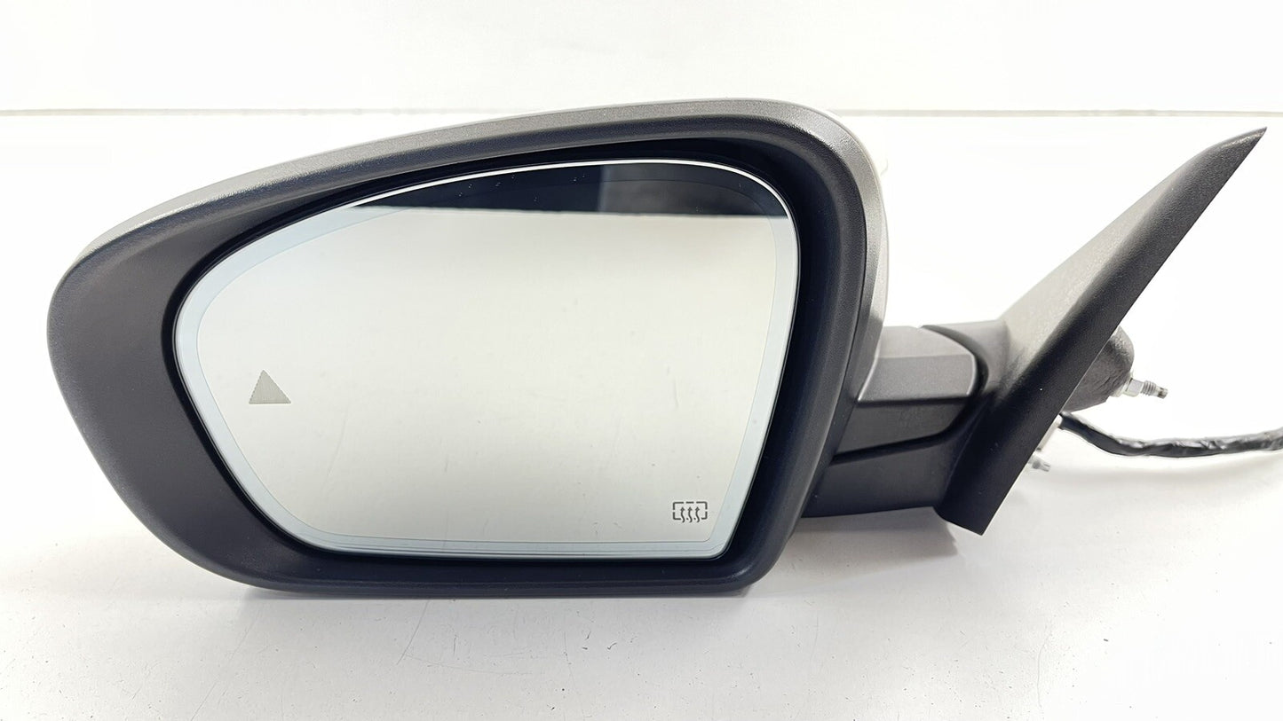 17-20 MASERATI QUATTROPORTE LEFT FRONT DOOR MIRROR BLIND SPOT HEATED OEM