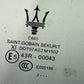 14-23 MASERATI GHIBLI DRIVER LEFT REAR DOOR GLASS WINDOW SINGLE PANE OEM