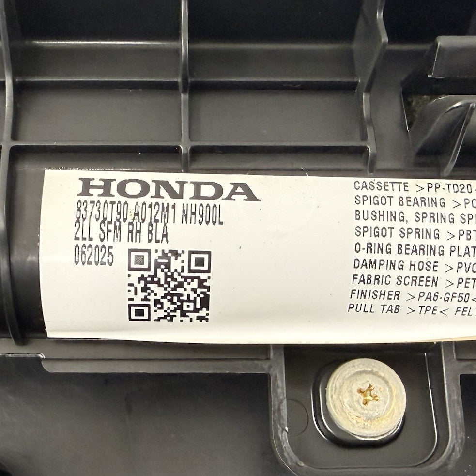 23-25 Honda Pilot Touring Right Rear Door Panel Interior Trim Black OEM