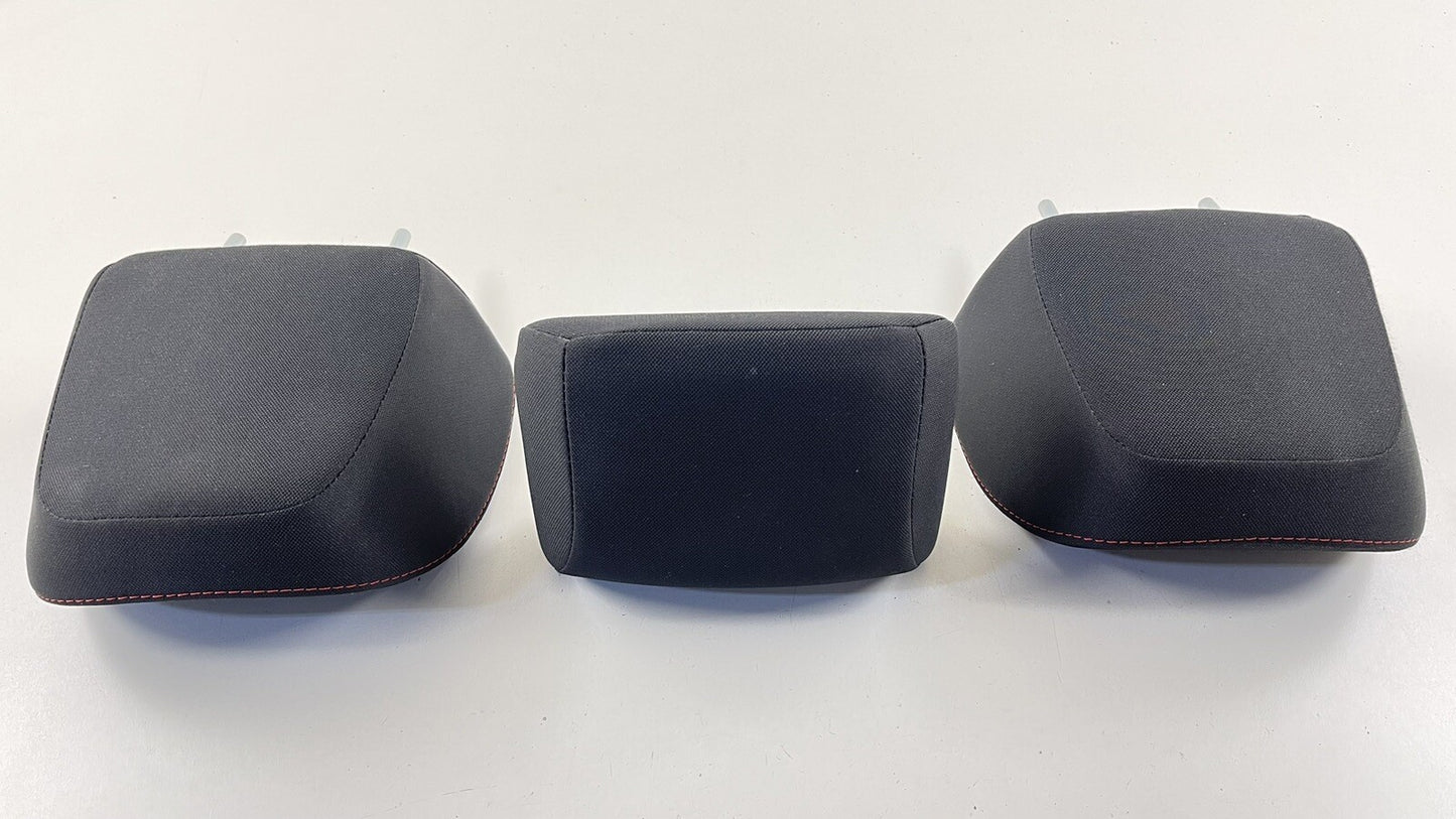 22-23 SUBARU WRX LEFT RIGHT REAR SEAT HEADREST HEAD REST CLOTH SET OEM